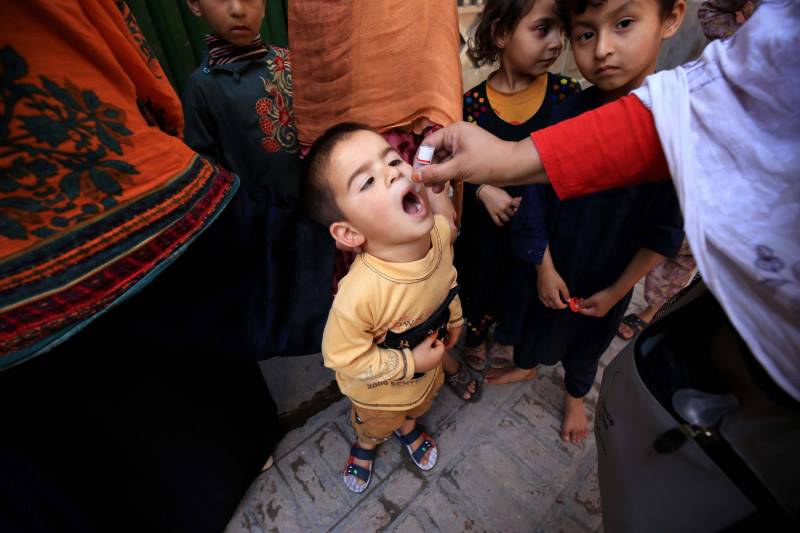 Polio vaccination drive launched to target 40mn children in Pakistan