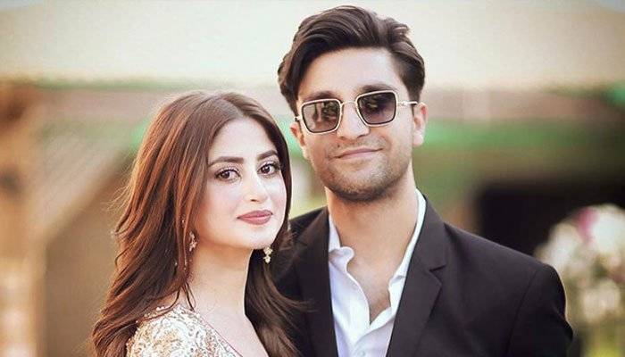 Sajal Aly and Ahad Raza Mir's unseen loved-up clicks go viral