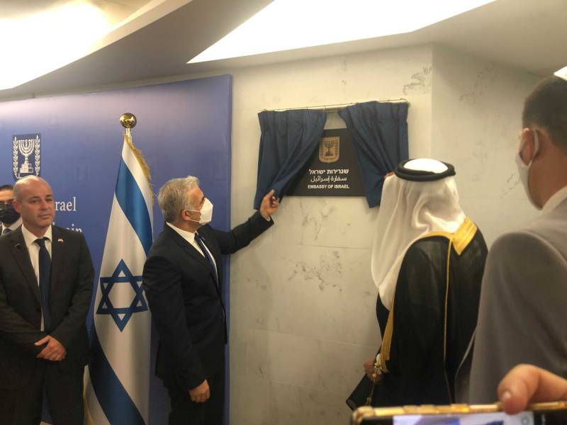 Israel opens first embassy in Bahrain during Lapid’s 'landmark' visit