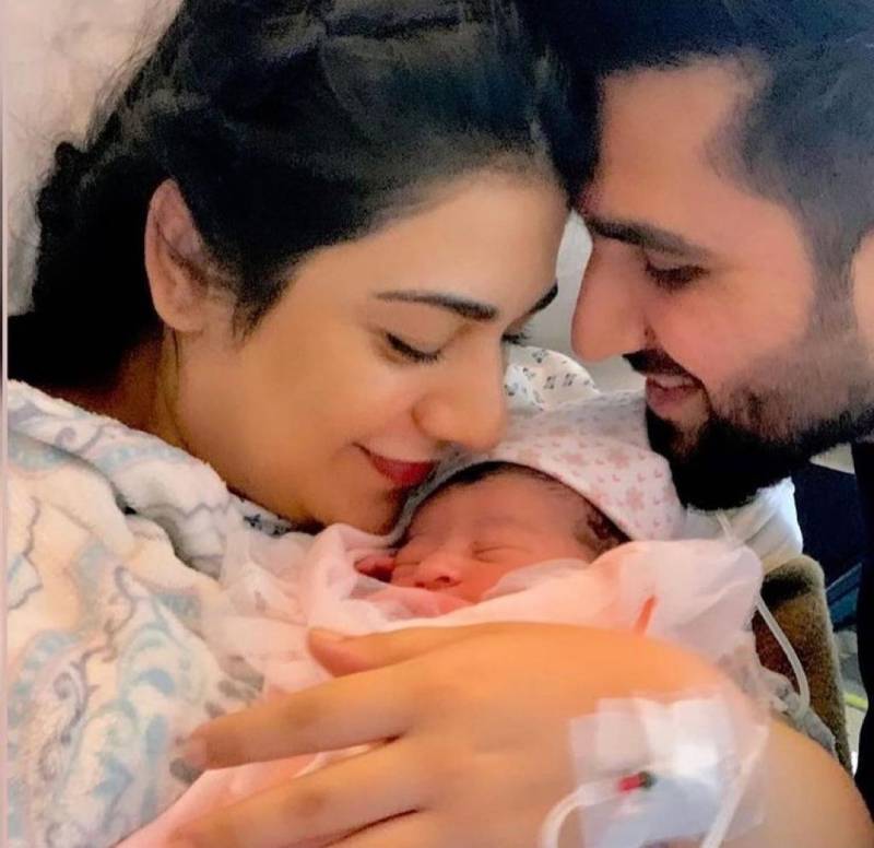 Falak Shabir pens a heartwarming note for Sarah Khan after daughter's birth 