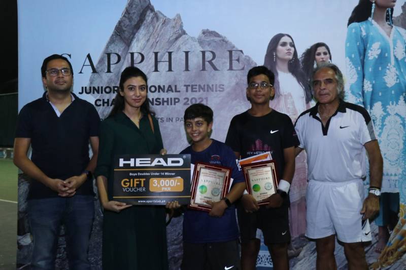 Aqeel, Bilal, Amna win double crowns in Sapphire Open National Tennis