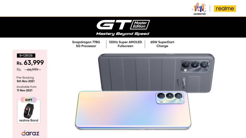 Realme GT Master Edition launched in Pakistan, Specifications, Price, Sale Info