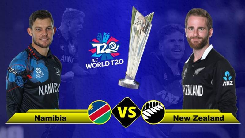 T20 World Cup: New Zealand on way to securing semi-final place with win over Namibia