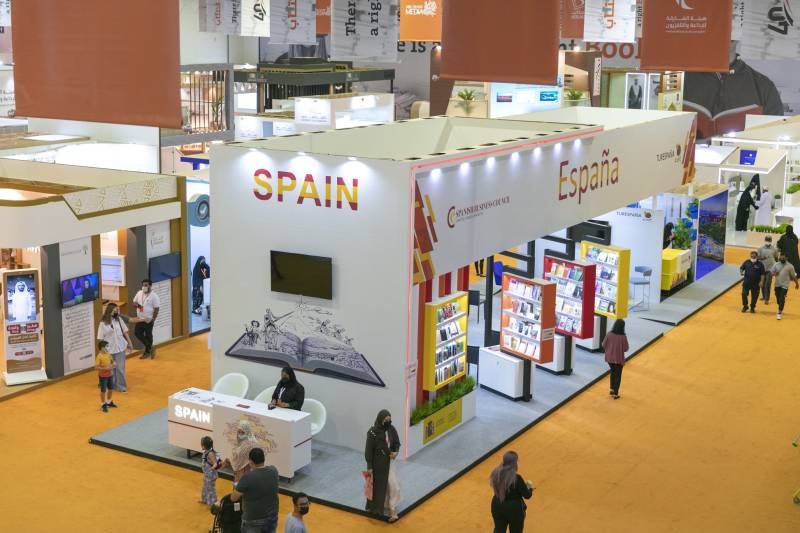 Spain's Minister of Culture and Sports visits  Sharjah International Book Fair 2021