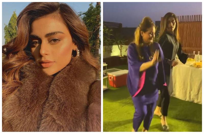 Sadaf Kanwal's dance moves with mother-in-law go viral 