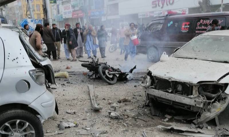 At least 6 including 2 Eagle Squad personnel injured in Quetta blast