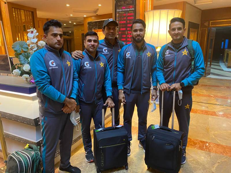 Pakistan Test players leave for two-match series in Bangladesh 