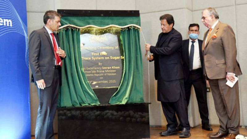 PM Imran launches FBR’s Track and Trace System for sugar sector