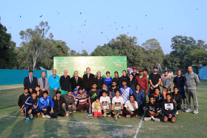 PTF President inaugurates Shehryar Malik Memorial National Grass Court Tennis Championship