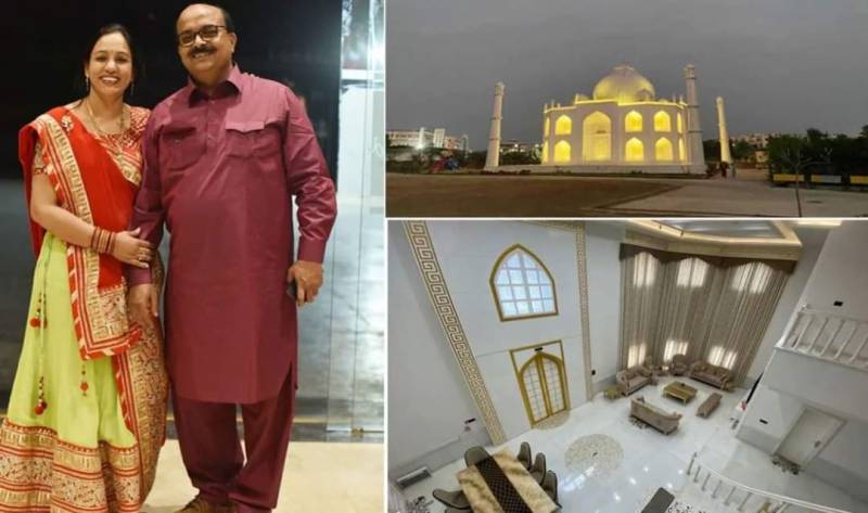 Indian man builds his own 'Taj Mahal' for wife