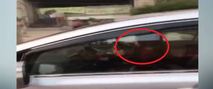 10-year-old girl spotted driving car on Faisalabad’s busy road