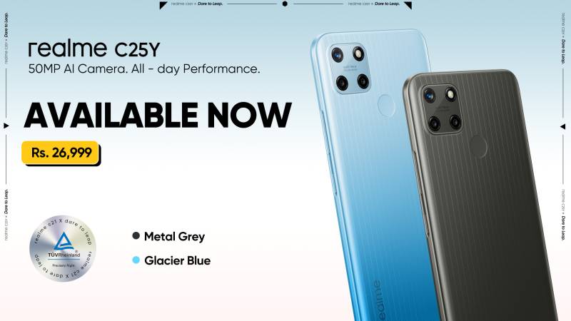 realme’s quality expert – the realme C25Y rolls out in Pakistan