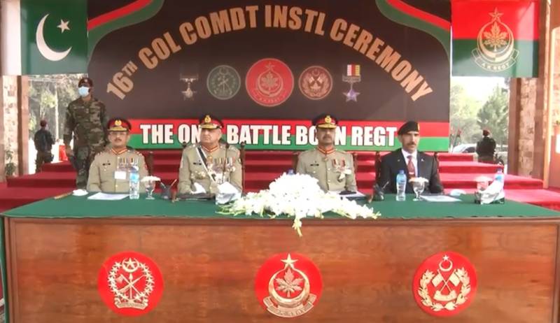 Lt Gen Sarfraz Ali formally installed as Colonel Commandant of Azad Kashmir Regiment