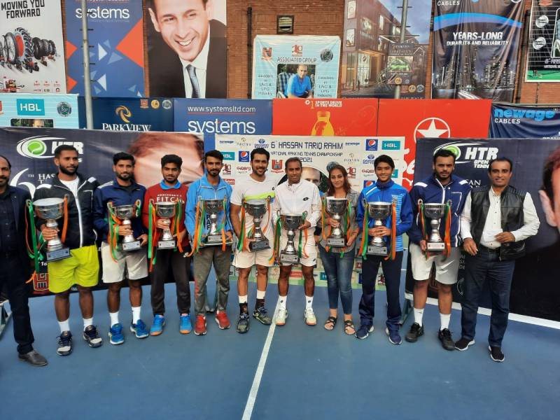 Muzamil, Ushna grab 6th HTR Tennis men’s, ladies’ titles