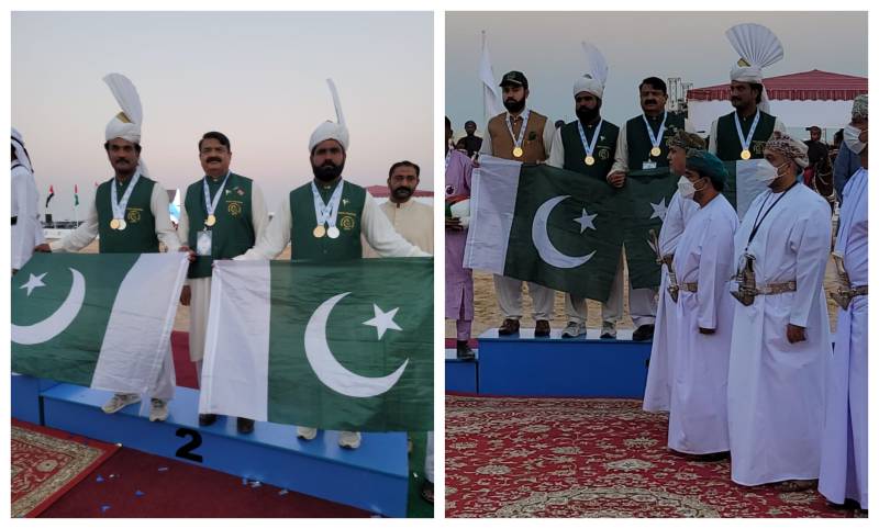 Pakistan clinch two gold medals in International Championship of Tent Pegging 2021