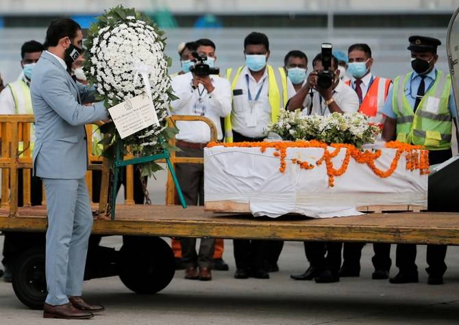 Sialkot lynching: Sri Lankan manager's body arrives in Colombo