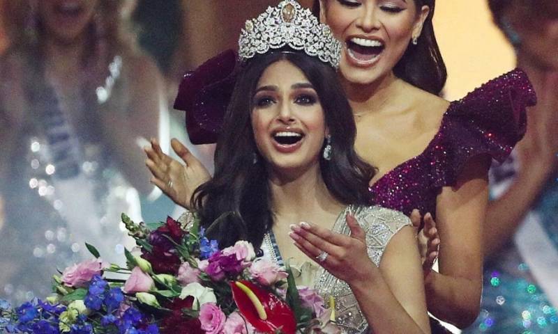 India's Harnaaz Kaur Sandhu crowned Miss Universe 2021