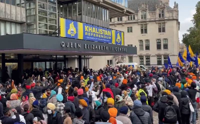 Thousands of Sikhs vote in Khalistan referendum in London