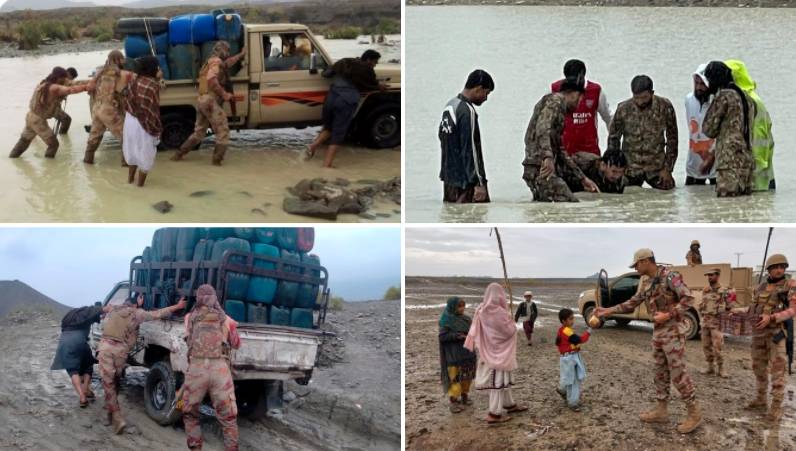 Army steps in to help flood affectees as heavy rains wreak havoc in Balochistan