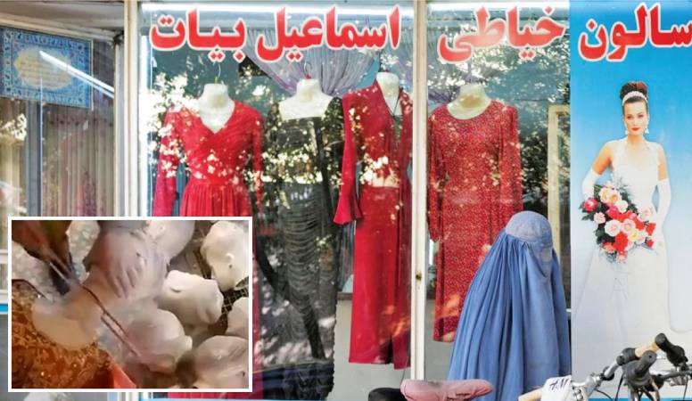 Female mannequins beheaded in Afghanistan on Taliban's order (VIDEO)