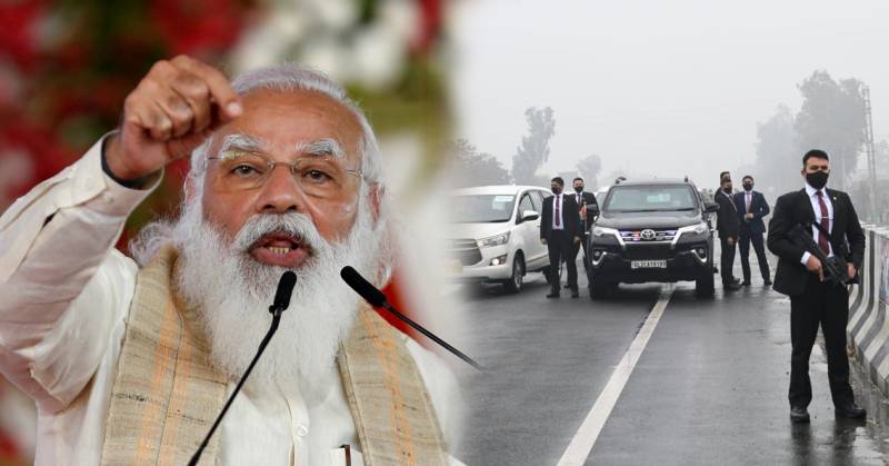 Indian PM Modi cries ‘conspiracy’ after getting trapped on Punjab highway amid farmers protest