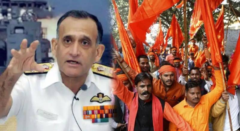 Calls for Muslim genocide, silent leadership could lead to civil war, warns ex-Indian naval chief