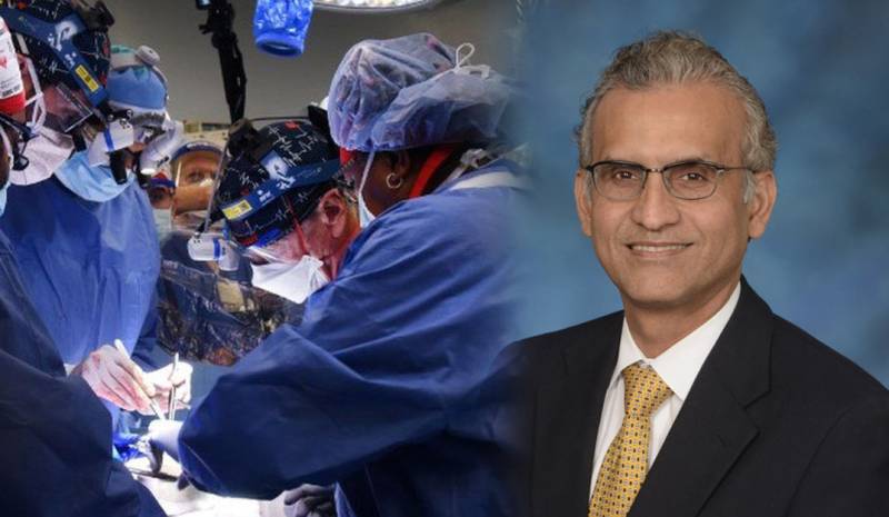 Pakistan-born US doctor makes history by transplanting pig heart into human