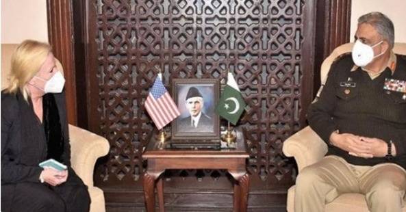 US diplomat calls on Pakistan Army chief to discuss Afghan situation