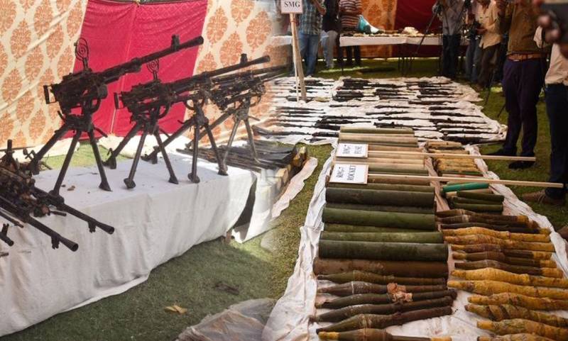 NATO weapons recovered from warehouse in Karachi’s Old City 