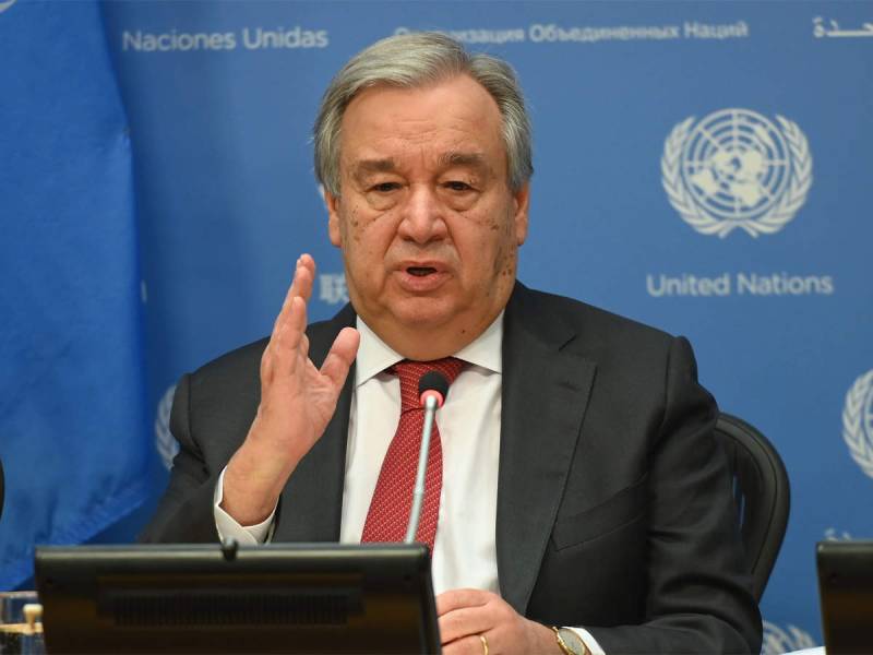 Guterres reiterates UN stand on Kashmir’s settlement as per Security Council resolutions