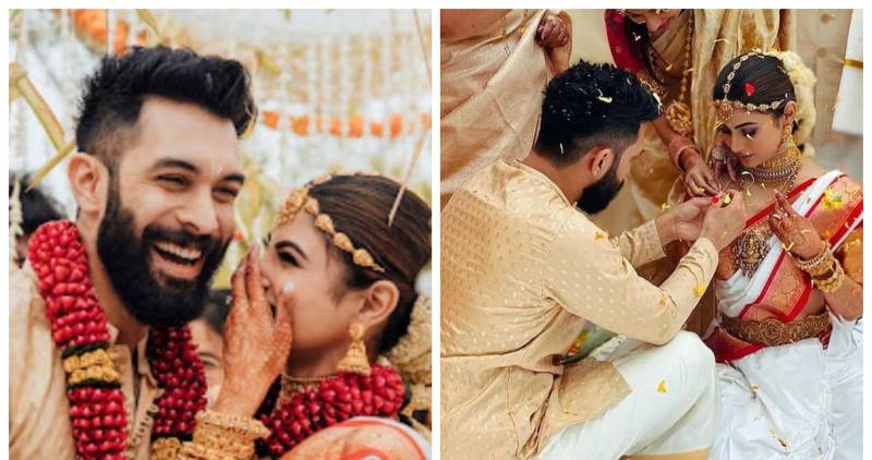 Mouni Roy and Suraj Nambiar tie the knot in a dreamy wedding ceremony