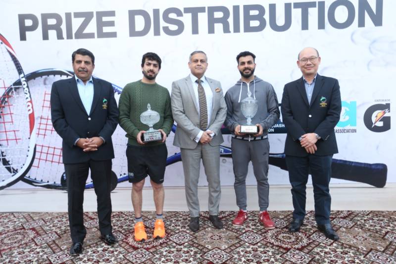 Tayyab downs Ahmed to lift open squash title 