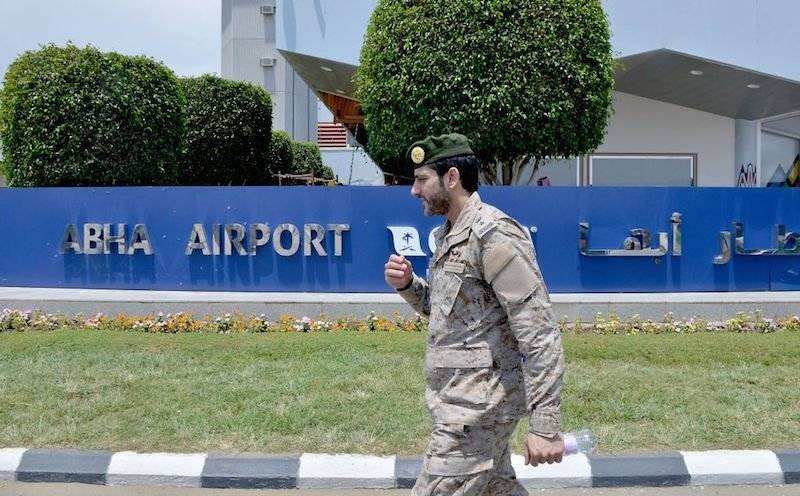 12 hurt in Yemen drone attack on Saudi airport