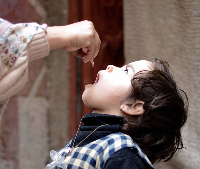 WHO appreciates Pakistan's polio eradication efforts 