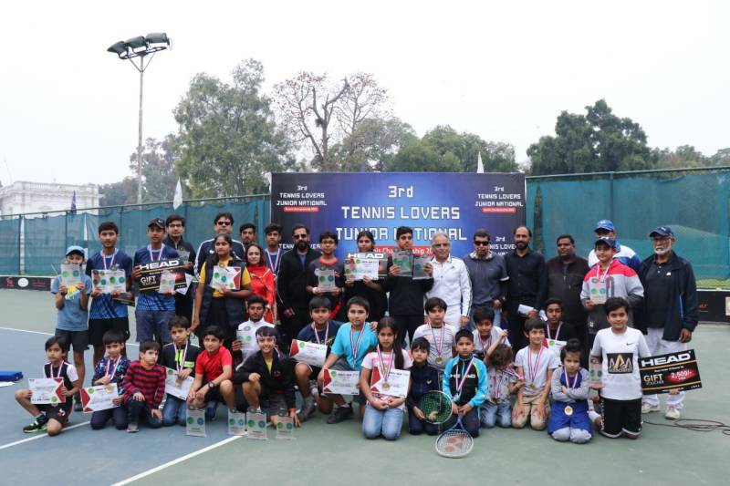 3rd Tennis Lovers Junior National Tennis Championship: Bilal Asim wins three crowns