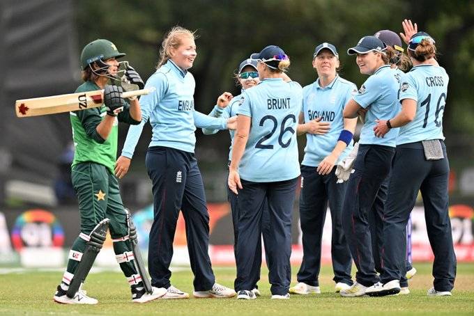 England beat Pakistan by 9 wickets in crucial ICC Women’s World Cup match