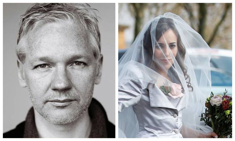 WikiLeaks’ Julian Assange ties the knot in UK prison