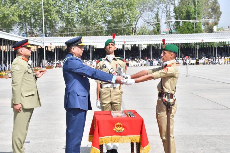 Passing-out parade of 145th Long Course held at PMA Kakul