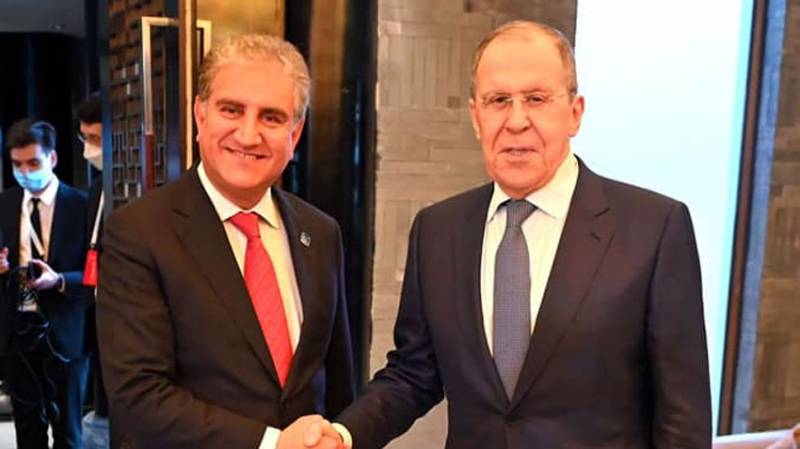 Qureshi calls for diplomatic solution of Ukraine conflict in meeting with Russian FM