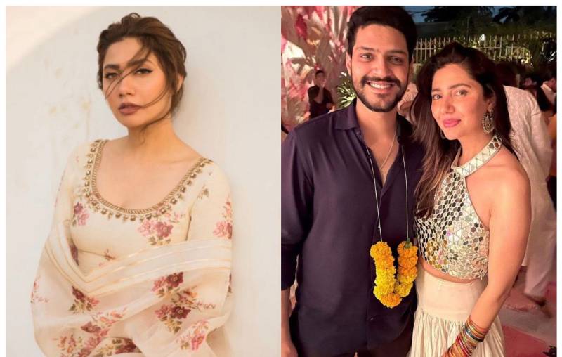 Mahira Khan trolled for wearing bold dress at her brother's engagement