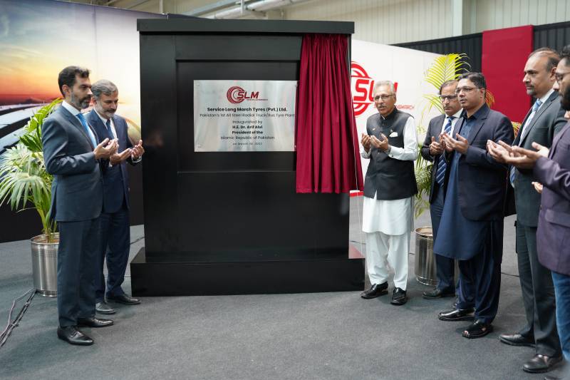 Pakistan’s first all-steel radial truck/bus tyre plant inaugurated in Jamshoro