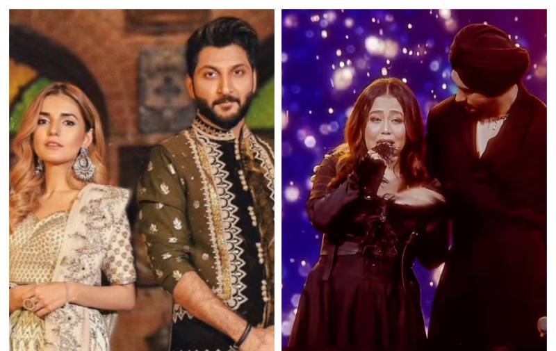 Neha Kakkar and Rohanpreet Singh enthrall audience with Pakistani hit song 'Baari'