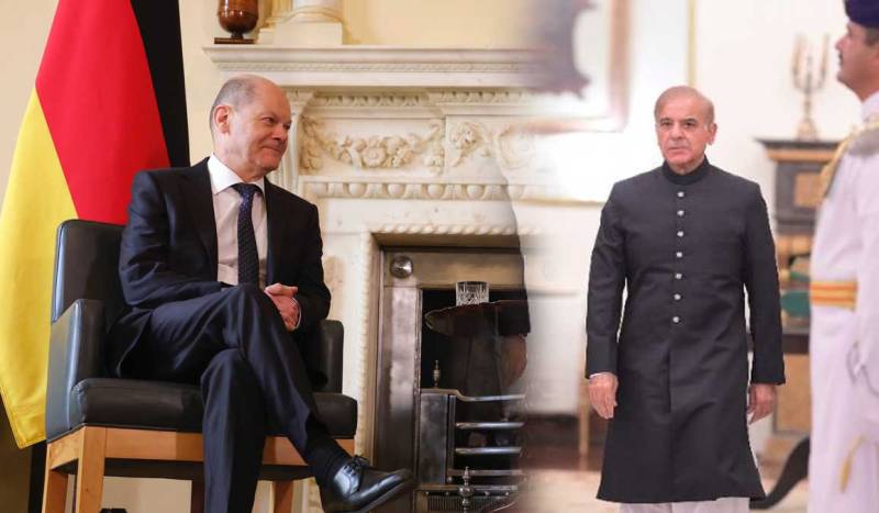 German Chancellor Scholz greets Shehbaz Sharif, expresses hope for closer ties with Pakistan