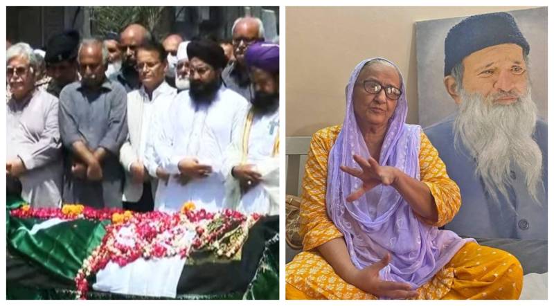 Bilquis Edhi laid to rest at Karachi graveyard