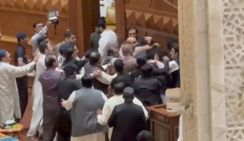FIR lodged against unknown members for assault on deputy speaker, vandalism in Punjab Assembly