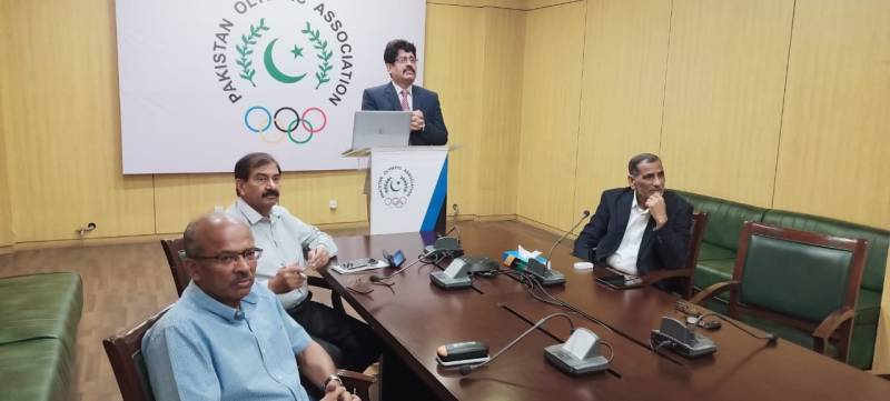 Pakistan Olympic Association organises online doping workshop