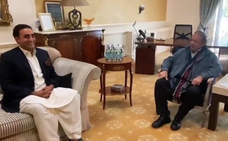 Bilawal Bhutto meets Nawaz Sharif in London