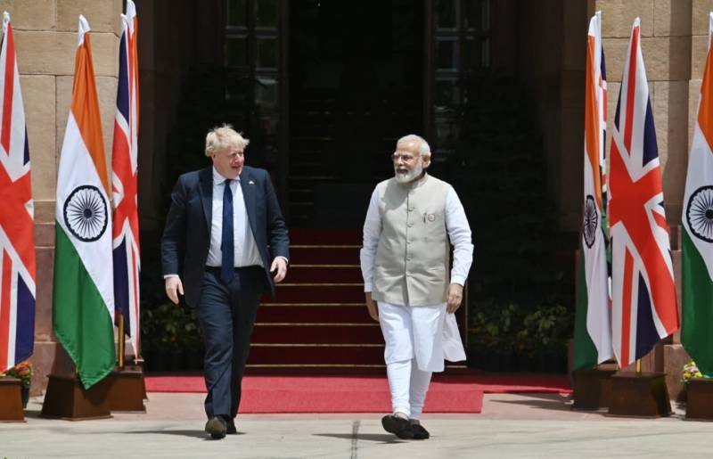 British PM Johnson meets India's Modi, vows to deepen trade ties with New Delhi