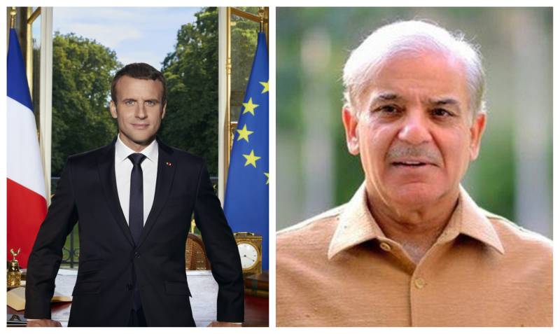 PM Shehbaz congratulates Macron over re-election as French president 