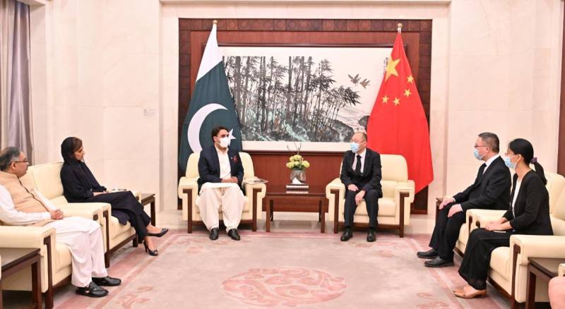 FM Bilawal Bhutto condoles Karachi blast deaths during visit to Chinese embassy 